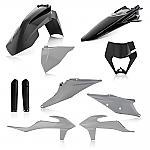 Acerbis FULL Plastic Kit KTM XCF-W350/500, XC-W150tpi/250tpi/300tpi, EXC300tpi, EXC-F350/500 Black/Gray