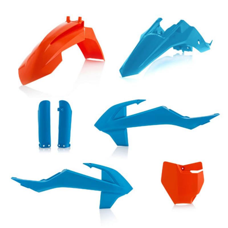 Acerbis FULL Plastic Kit KTM SX 65 (2016-2018) Orange/Blue